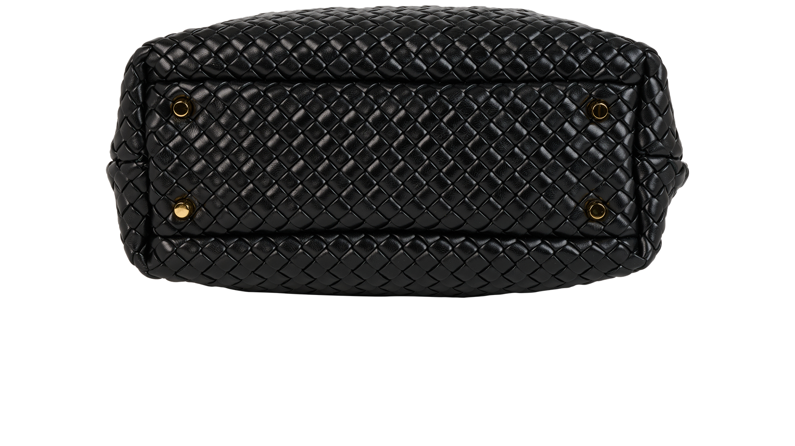 Medium Bauletto, &pound;1,500, Handbags, Black, Leather, Top view